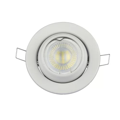 Mennyezeti lámpatest süllyesztett GU10 kerek fehér VT-780 V-TAC