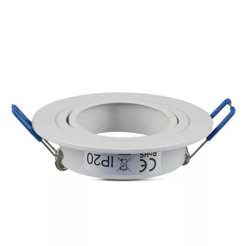 Mennyezeti lámpatest süllyesztett GU10 kerek fehér VT-782 V-TAC