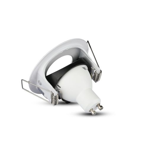 Mennyezeti lámpatest süllyesztett GU10 kerek fehér VT-785 V-TAC