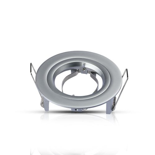 Süllyesztett mennyezeti lámpatest GU10 kerek szürke VT-774 V-TAC