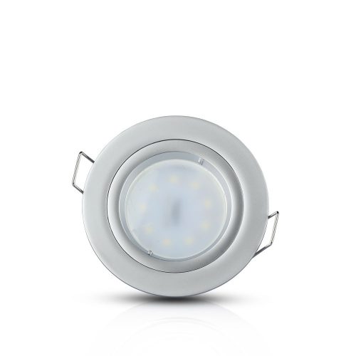 Süllyesztett mennyezeti lámpatest GU10 kerek szürke VT-774 V-TAC