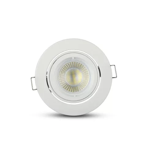 Mennyezeti lámpatest süllyesztett GU10 kerek fehér VT-775 V-TAC