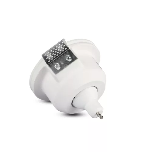 Mennyezeti lámpatest süllyesztett GU10 kerek fehér VT-801 V-TAC