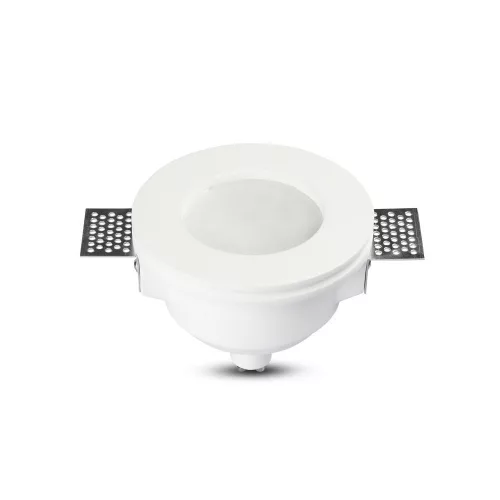 Mennyezeti lámpatest süllyesztett GU10 kerek fehér VT-801 V-TAC