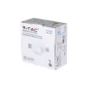 Mennyezeti lámpatest süllyesztett GU10 kerek fehér VT-859 V-TAC