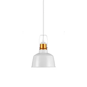   Függesztett lámpa E27 lámpatest fehér lámpaernyő Vintage Loft VT-7422 V-TAC