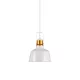 Függesztett lámpa E27 lámpatest fehér lámpaernyő Vintage Loft VT-7422 V-TAC