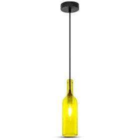   Függesztett lámpa E14, üvegernyős sárga palack VT-7558 V-TAC