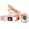 Függesztett lámpa E27 lámpatest króm ernyő Rose Gold VT-7448 V-TAC