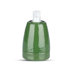   Függesztett lámpa E27 lámpatest porcelán ernyő zöld VT-799 V-TAC