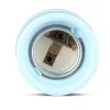 Függesztett lámpa E27 lámpatest, porcelán ernyő, kék VT-799 V-TAC