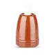 Függesztett lámpa E27 lámpatest, porcelán ernyő, barna VT-799 V-TAC