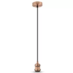   Függesztett lámpa E27 Fixture Fém cseresznye búra VT-7555 V-TAC