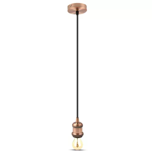 Függesztett lámpa E27 Fixture Fém cseresznye búra VT-7555 V-TAC