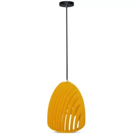   Függesztett lámpatest E27 geometrikus sárga kúpos PRISM D:250*270MM VT-7255 V-TAC