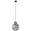 Függesztett lámpa E27 fém és kristály D: 30x36 cm VT-7334 V-TAC