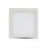 Felületre szerelt LED panel 12W 6400K Négyzet FLICKER FREE VT-1205 V-TAC