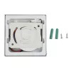 Felületre szerelt LED panel 12W 6400K Négyzet FLICKER FREE VT-1205 V-TAC