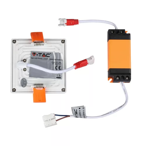 Süllyesztett LED panel 15W 3000K SLIM Square VT-1515 V-TAC