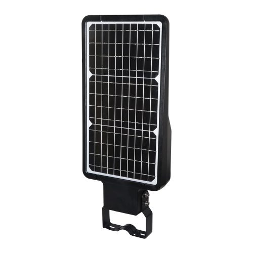 Solar utcai lámpa LED 40W 6000K mozgásérzékelővel fekete IP65 VT-ST42 V-TAC – 3 év garancia