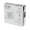 LED reflektor 20W CCT + RGB BLUETOOTH fehér VT-5020 V-TAC