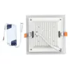 Süllyesztett LED panel 6W 4000K Négyzet FLICKER FREE VT-602G V-TAC