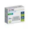 Süllyesztett LED panel 18W 4000K Négyzet FLICKER FREE VT-1881G V-TAC