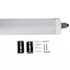 LED lámpa Lineáris Garázsszalag 18W 4000K 60CM Vízálló IP65 VT-6076 V-TAC
