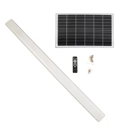 LED lámpa Lineáris garázs LED szalag 18W CCT napelemmel és RF távirányítóval IP65 VT-120018 V-TAC