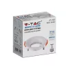 Mennyezeti lámpatest süllyesztett GU10 kerek fehér VT-920 V-TAC