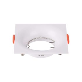   Süllyesztett mennyezeti lámpatest GU10 Négyzet Fehér VT-921 V-TAC