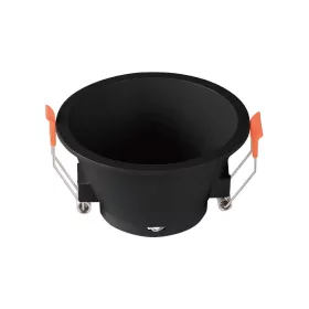   Mennyezeti lámpatest süllyesztett GU10 kerek fekete VT-925 V-TAC