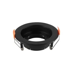  Mennyezeti lámpatest süllyesztett GU10 kerek fekete VT-934 V-TAC