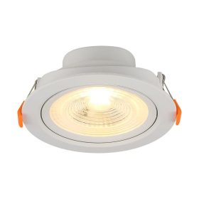   LED spot Süllyesztett lámpatest 7W 3000K fix fehér VT-8407 V-TAC