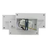 LED fali lámpa 12W 3000K IP20 szürke VT-712 V-TAC