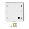 LED fali lámpa 4W 3000K IP65 4-Light White Square VT-704 V-TAC