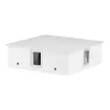 LED fali lámpa 4W 3000K IP65 4-Light White Square VT-704 V-TAC