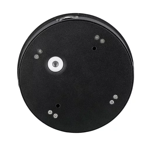 LED fali lámpa 4W 4000K IP65 4 világos fekete kerek VT-706 V-TAC