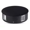 LED fali lámpa 4W 4000K IP65 4 világos fekete kerek VT-706 V-TAC