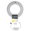 LED fali lámpa 9W 3000K IP20 Gyűrűs Fehér VT-710 V-TAC