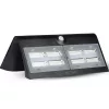 LED 7W napelemes fali lámpa 4000K mozgásérzékelővel fekete VT-767 V-TAC