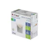 LED fali lámpa 5W 4000K IP65 aszimmetrikus fehér VT-825 V-TAC