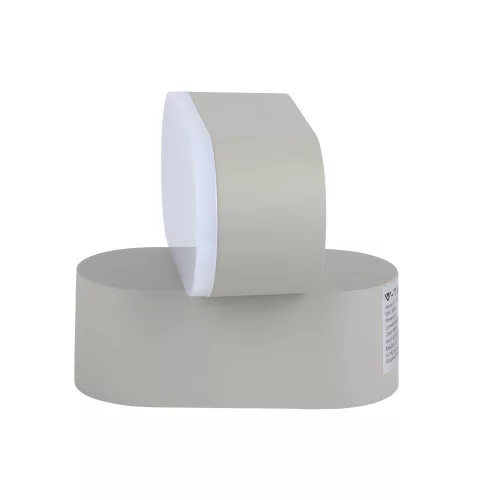 LED fali lámpa 6W 3000K IP65 350°-ban forgatható Egyszürke VT-816 V-TAC