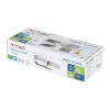 LED fali lámpa 12W 3000K IP65 350°-ban forgatható duplaszürke VT-814 V-TAC