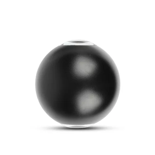 LED fali lámpa 6W 3000K IP65 felső/alsó gömb fekete VT-836 V-TAC
