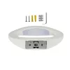 LED fali lámpa 10W 3000K IP65 ovális fehér VT-811 V-TAC