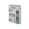 LED fali lámpa 10W 4000K IP65 ovális fehér VT-811 V-TAC