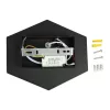 LED fali lámpa 3W 3000K IP20 Fekete VT-803 V-TAC