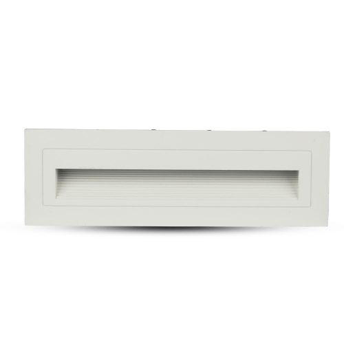 LED lépcsőházi lámpa 6W 3000K négyszögletes fehér lépcsőlámpa VT-856 V-TAC