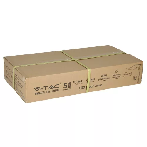 LED állólámpa 80W 4000K érintéses fényerősség fehér VT-8400 V-TAC - 5 év garancia